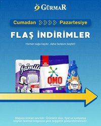 Gürmar Cumadan Pazartesiye