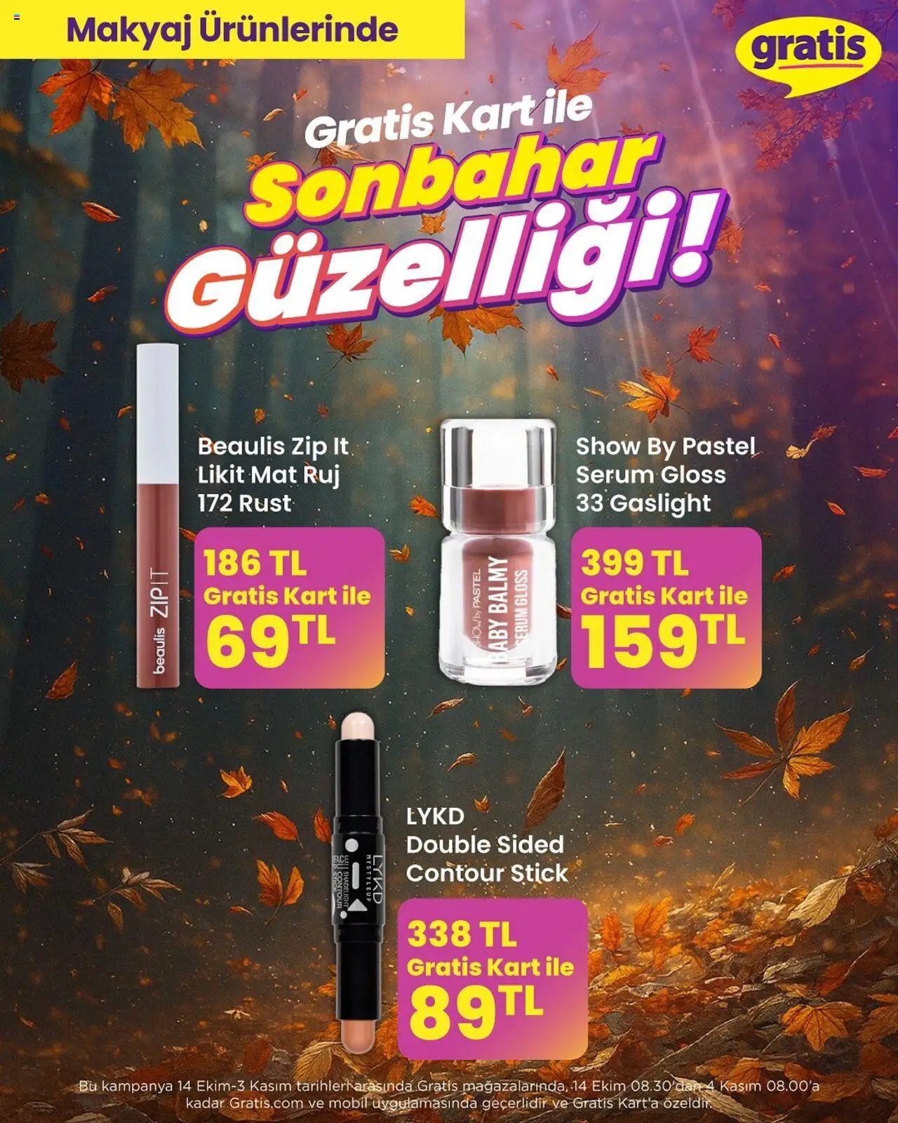 Gratis Gratis Kart ile Sonbahar Güzelliği