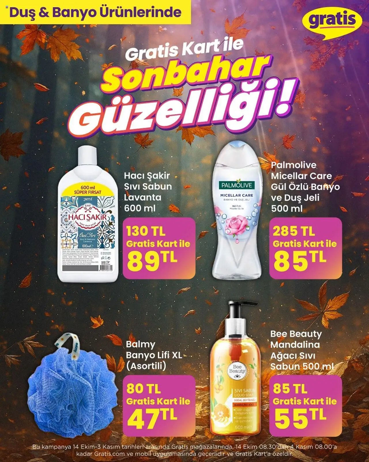 Gratis Gratis Kart ile Sonbahar Güzelliği