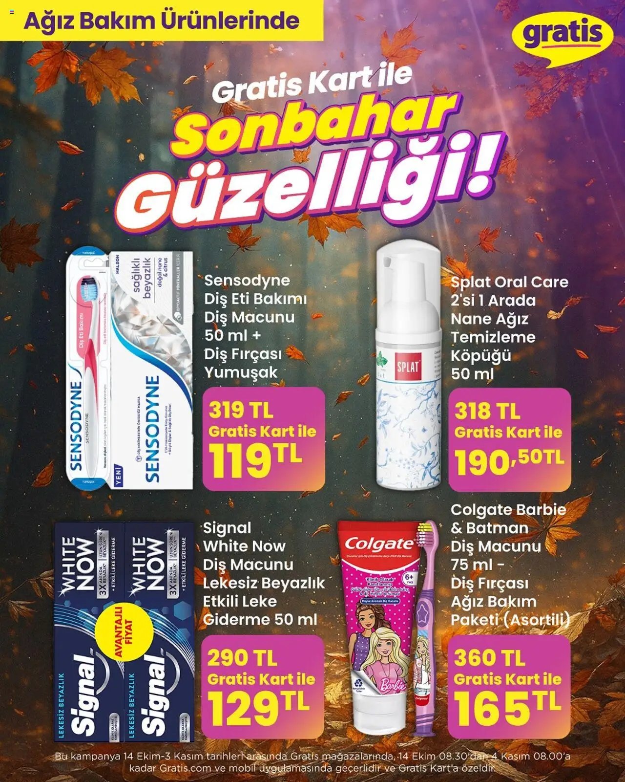 Gratis Gratis Kart ile Sonbahar Güzelliği
