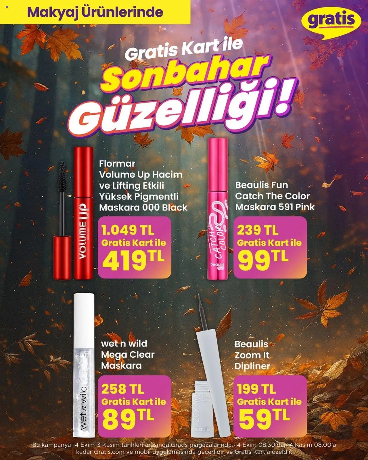 Gratis Gratis Kart ile Sonbahar Güzelliği