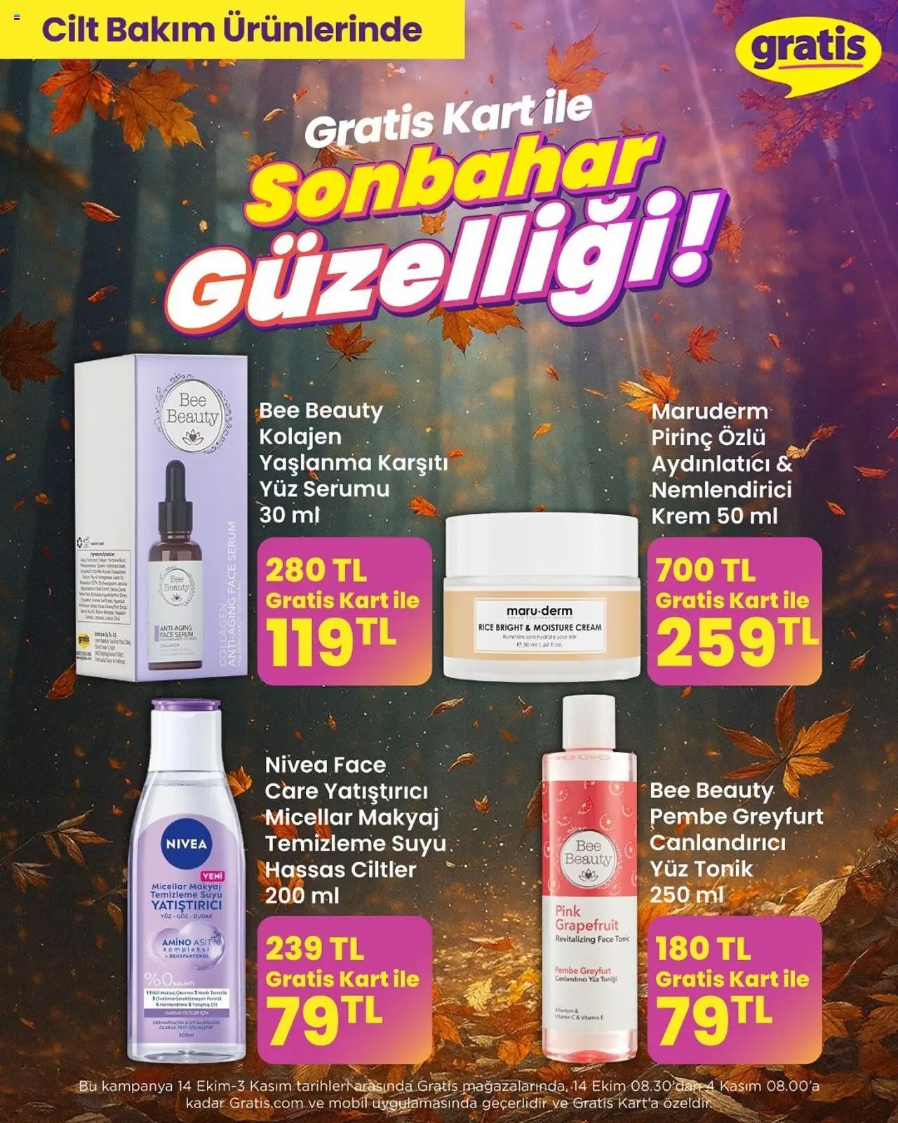 Gratis Gratis Kart ile Sonbahar Güzelliği