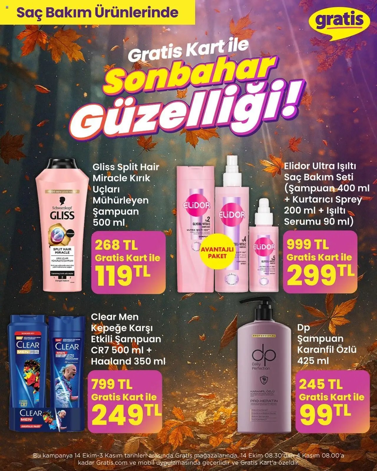 Gratis Gratis Kart ile Sonbahar Güzelliği