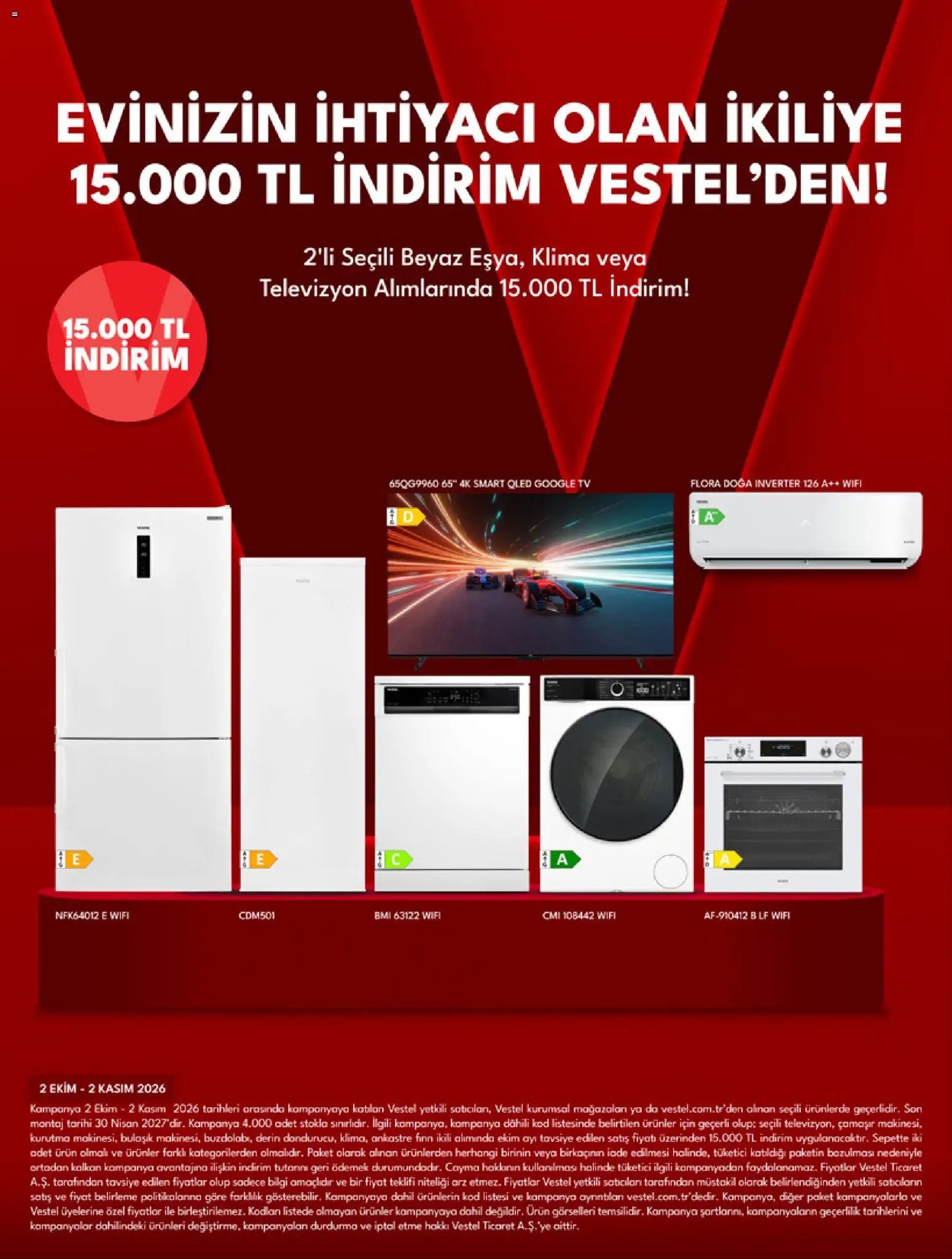 Vestel Katalog