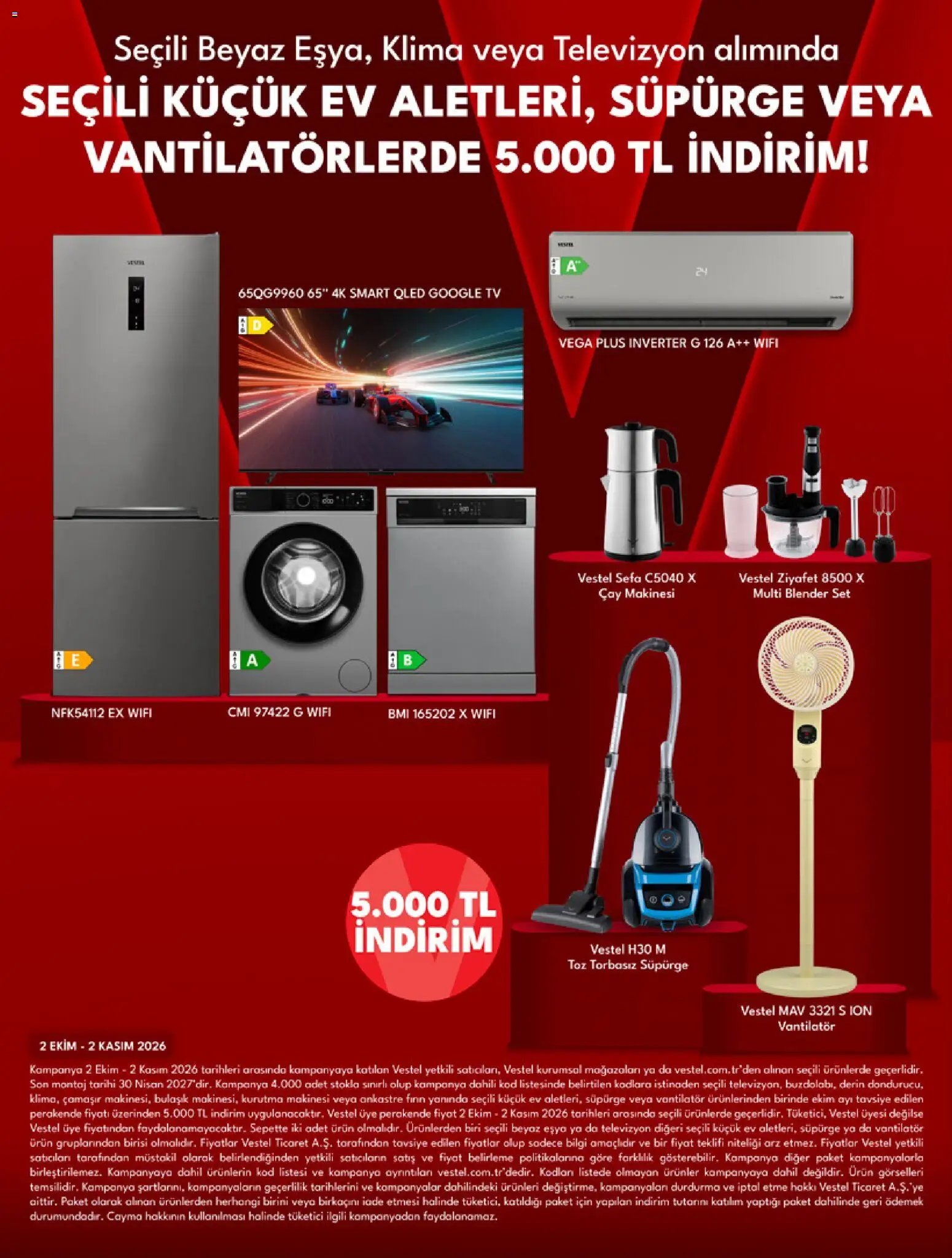 Vestel Katalog