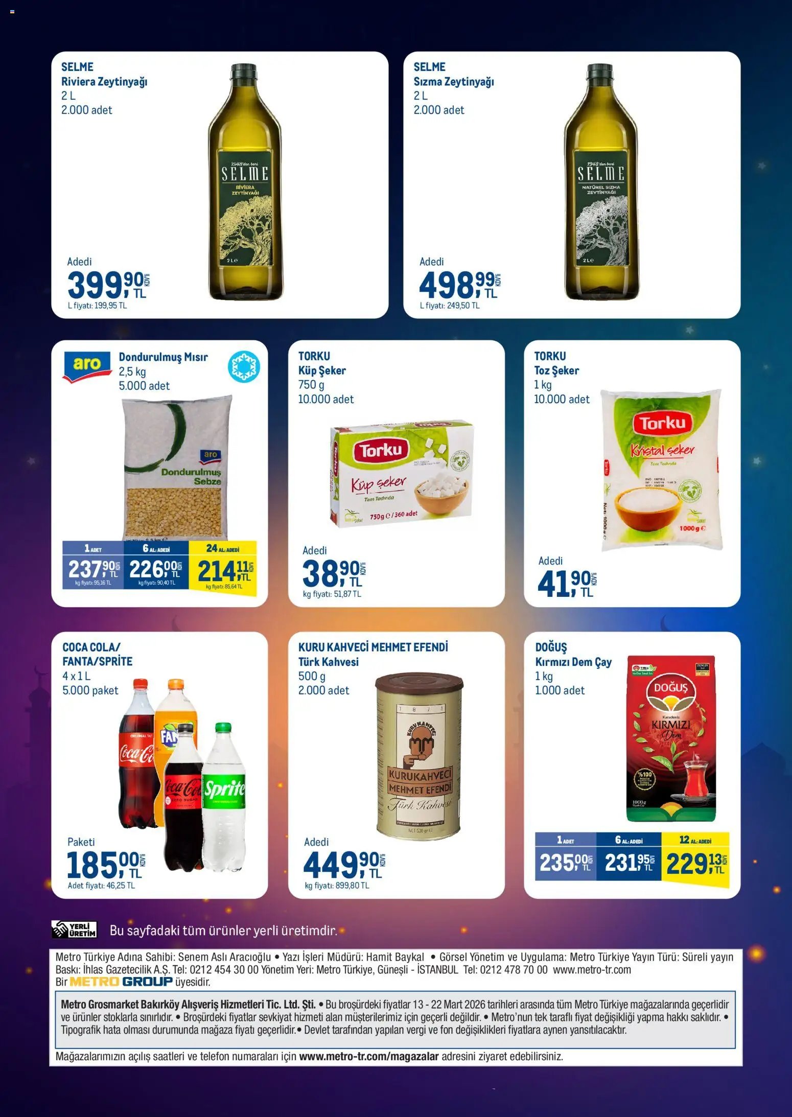 Metro - Bayram Hazırlıkları Tüm Fırsatlarıyla Metro'da