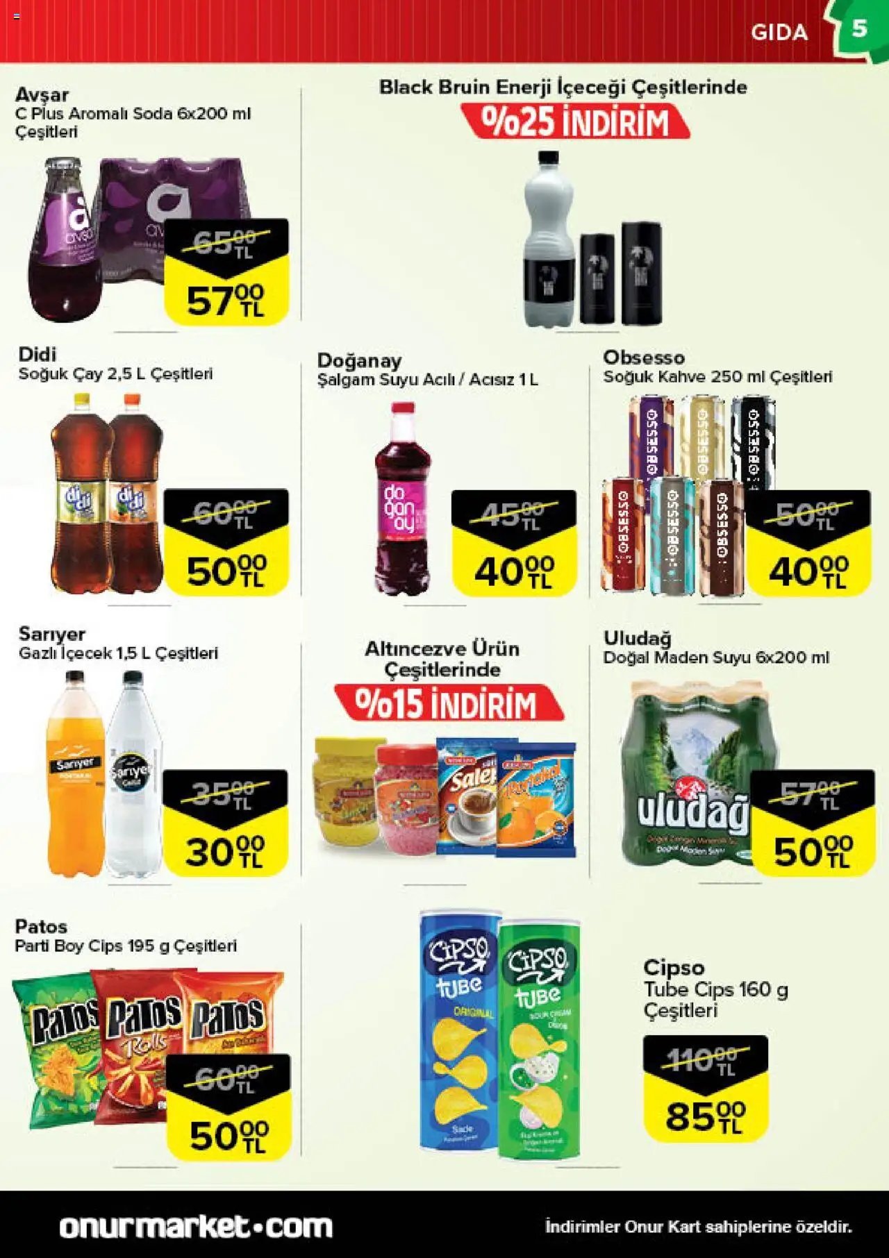 Onur Market Katalog - Bursa