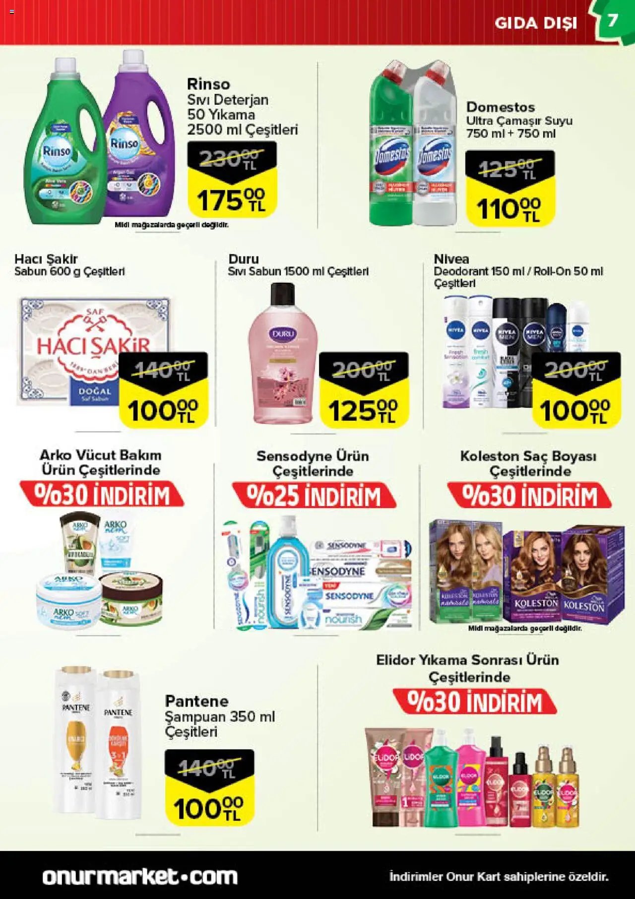 Onur Market Katalog - Bursa