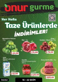 Onur Market Katalog Gurme - Istanbul