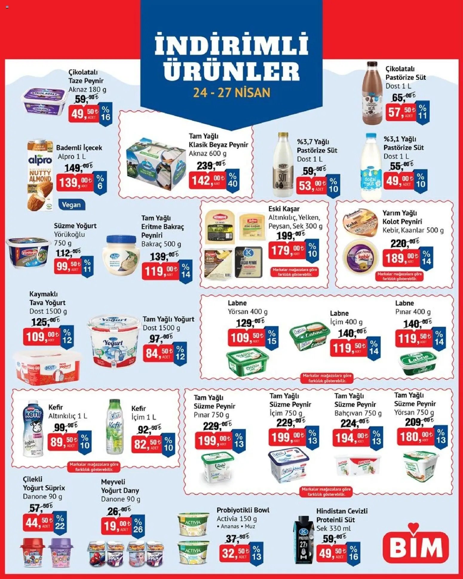 BİM - İndirimli Ürünler