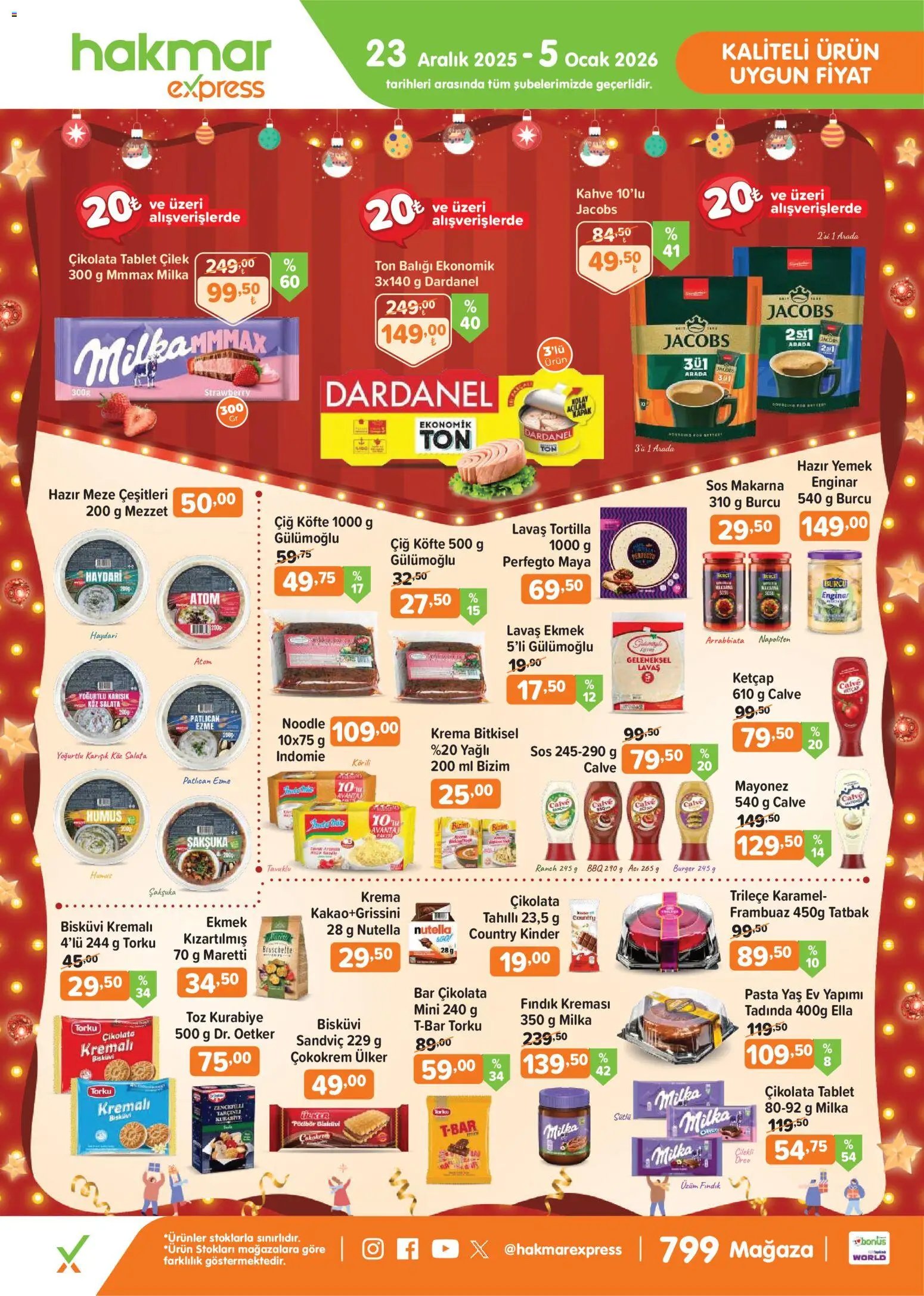 Hakmar Express Salı Aktüel Ürünler