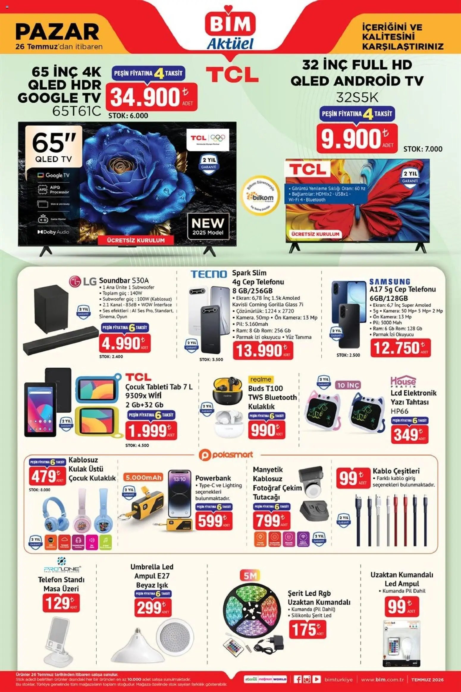 BİM - Katalog Pazar