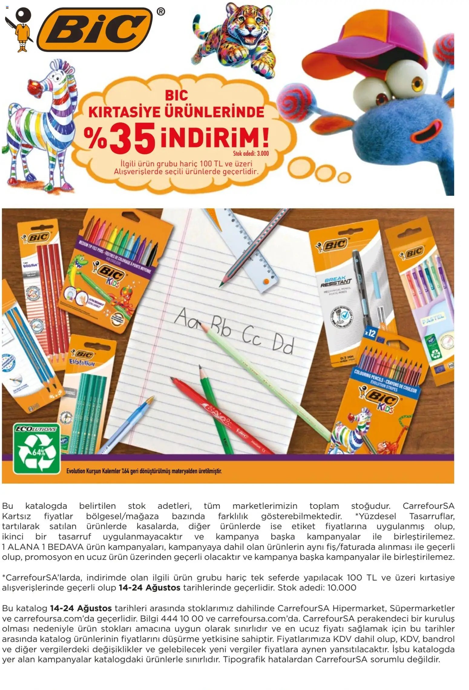 CarrefourSA - Okul alışverişinde