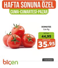 Biçen Market Hafta Sonuna Özel -Sebze İndirimi