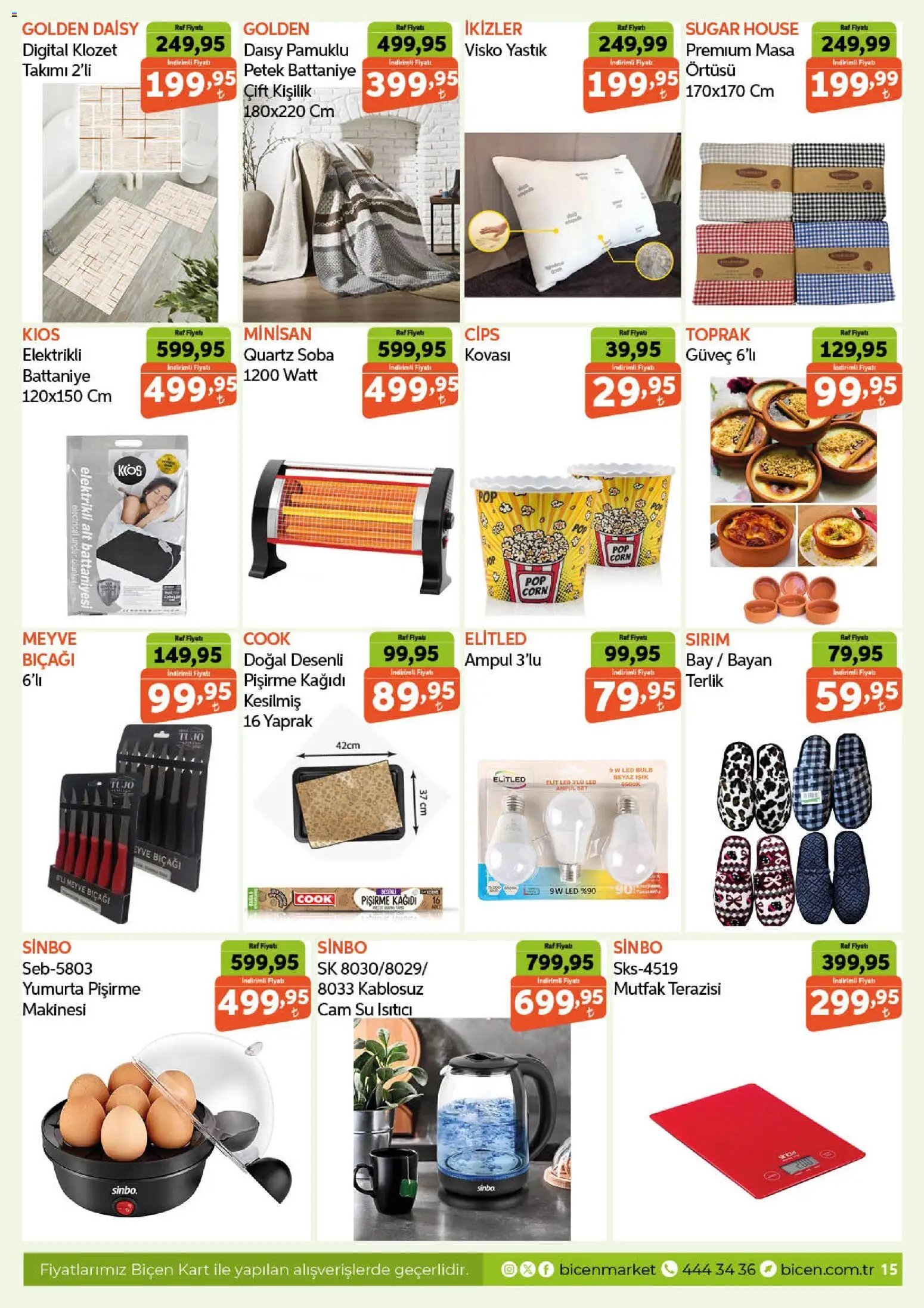 Biçen Market Katalog