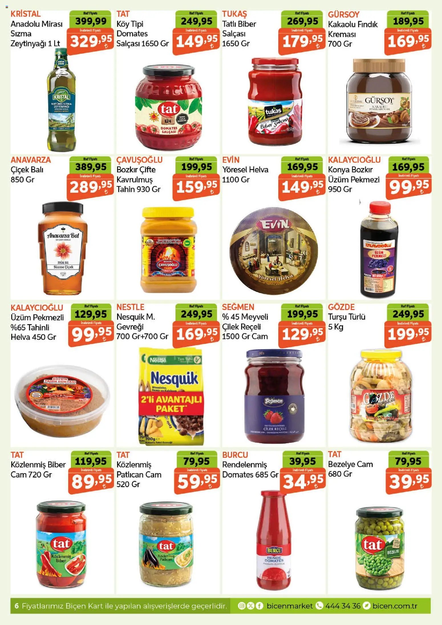 Biçen Market Katalog