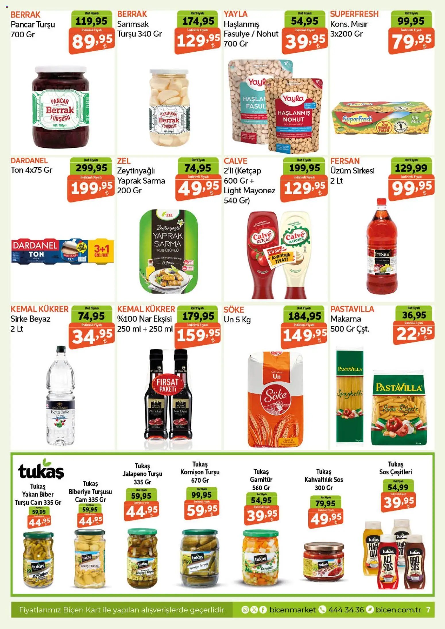 Biçen Market Katalog