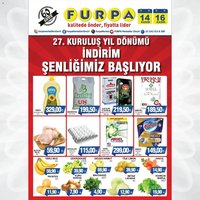Furpa Cuma’dan Pazar’a Katalog