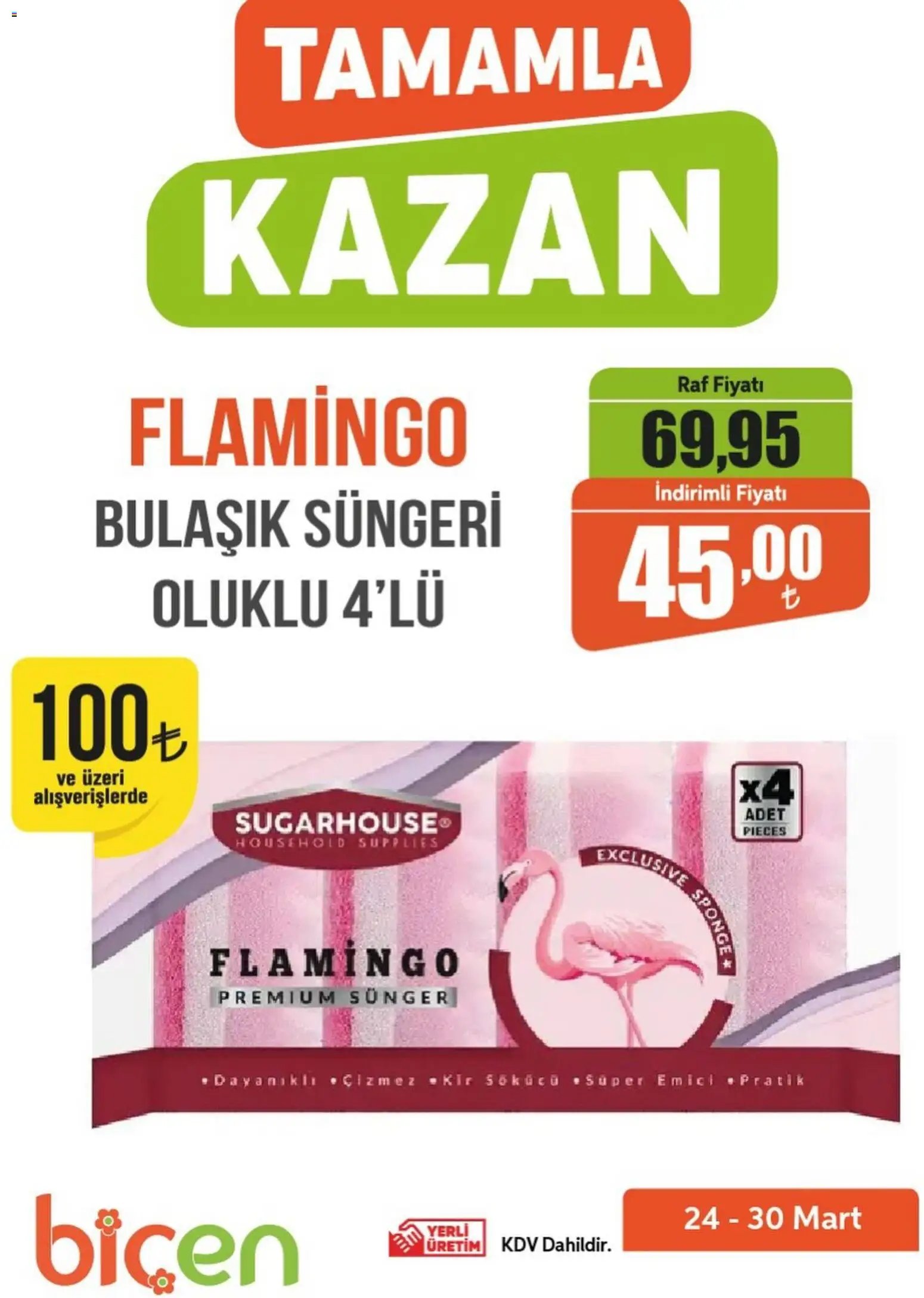 Biçen Market - Tamamla Kazan