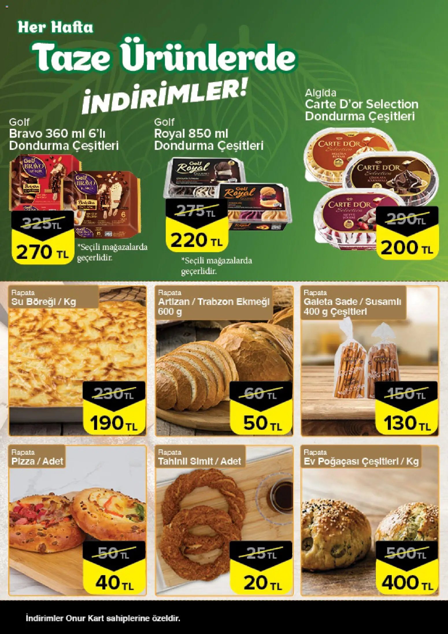 Onur Market - Taze Ürünlerde İndirimler - İstanbul