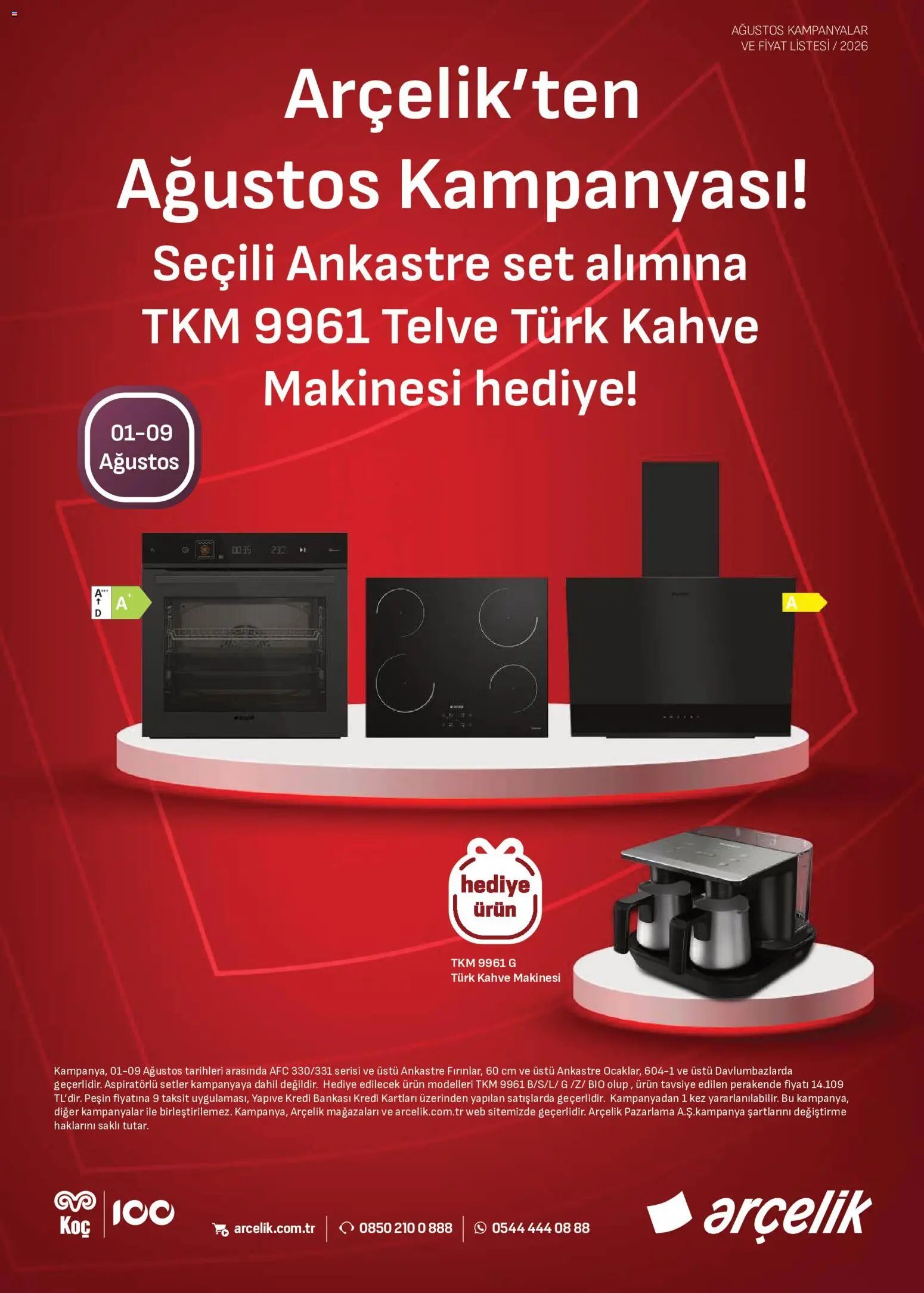 Arçelik - Ankastre Kataloğu