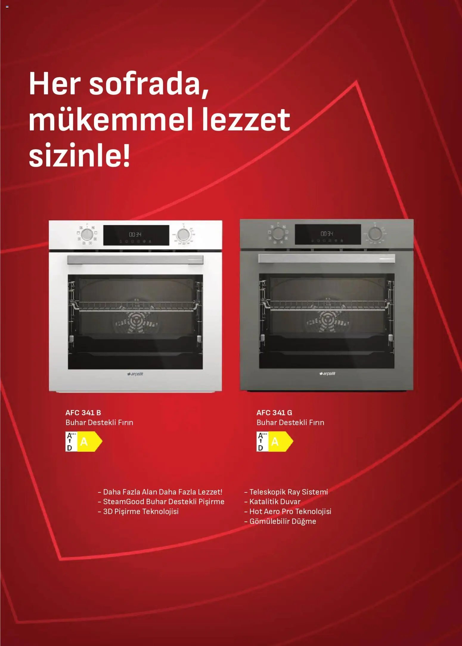 Arçelik - Ankastre Kataloğu