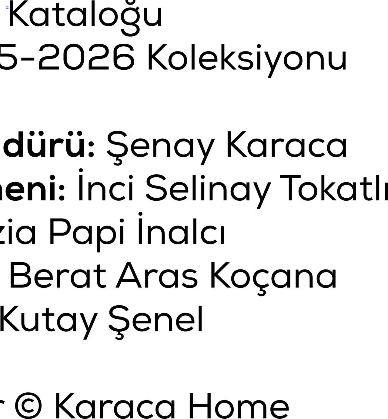 Karaca Home Katalog