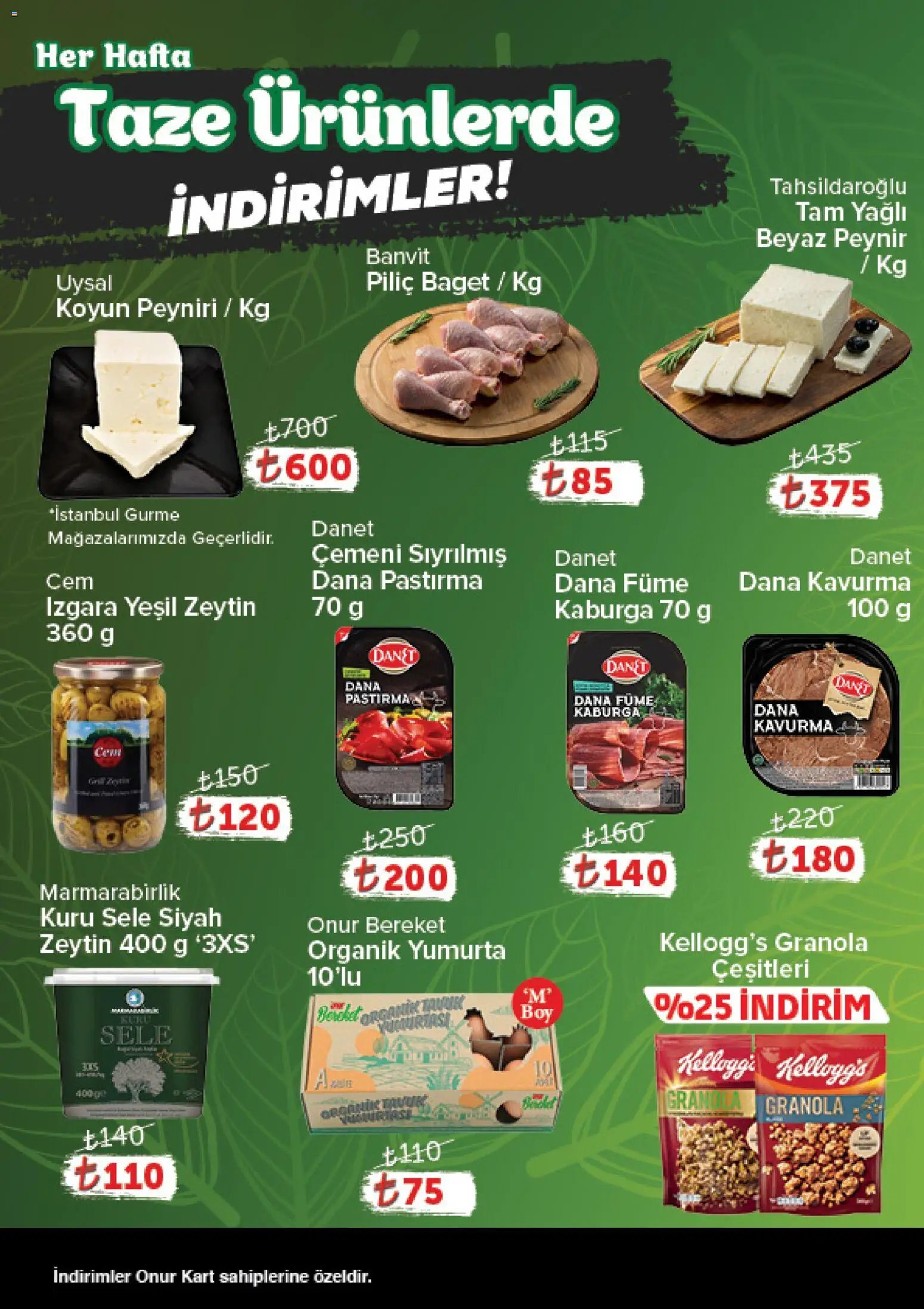 Onur Market Katalog Gurme - Istanbul