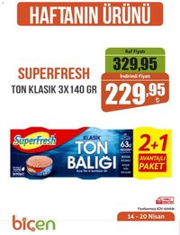Biçen Market - Haftanın Ürünü