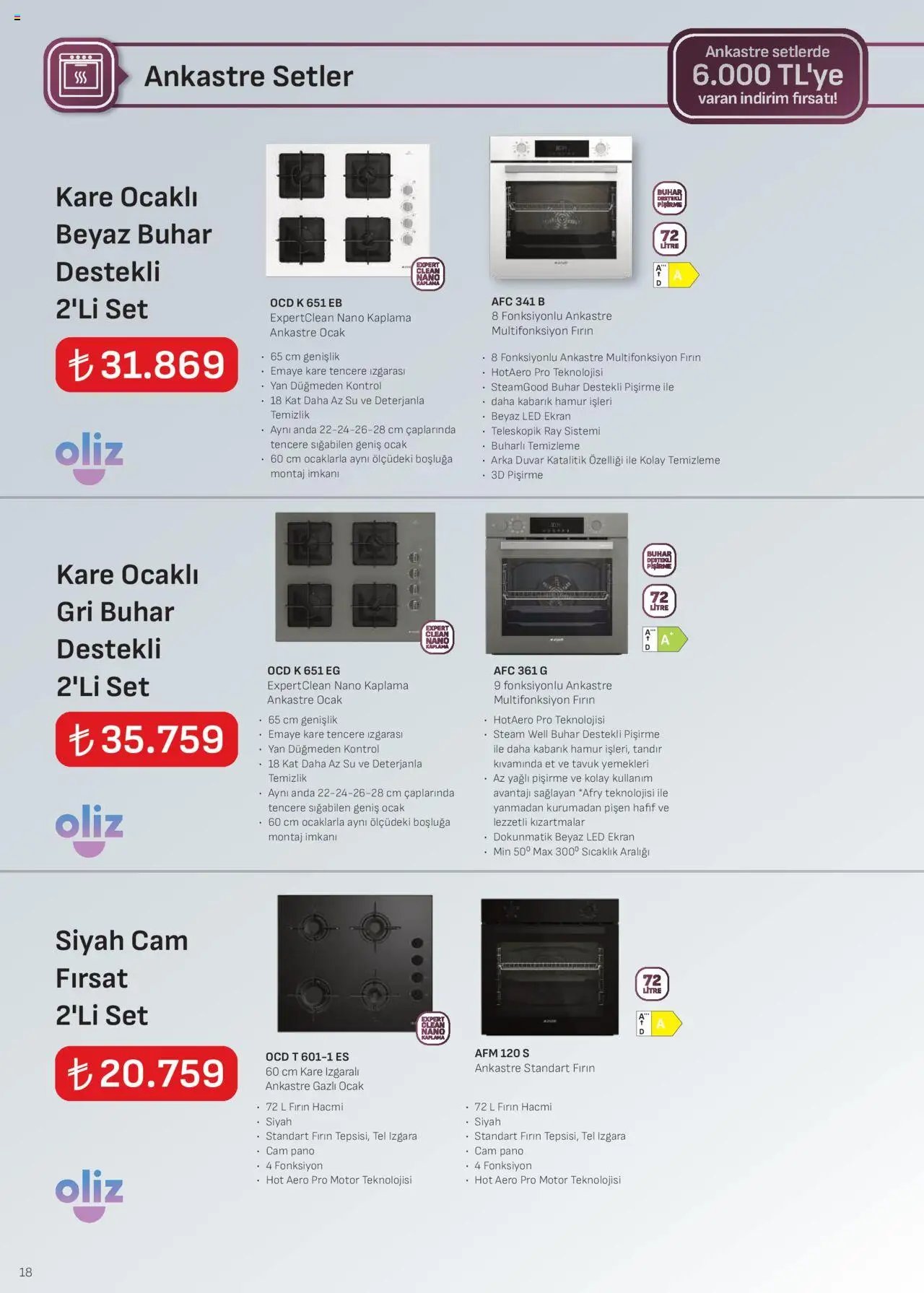 Arçelik Ankastre Kataloğu