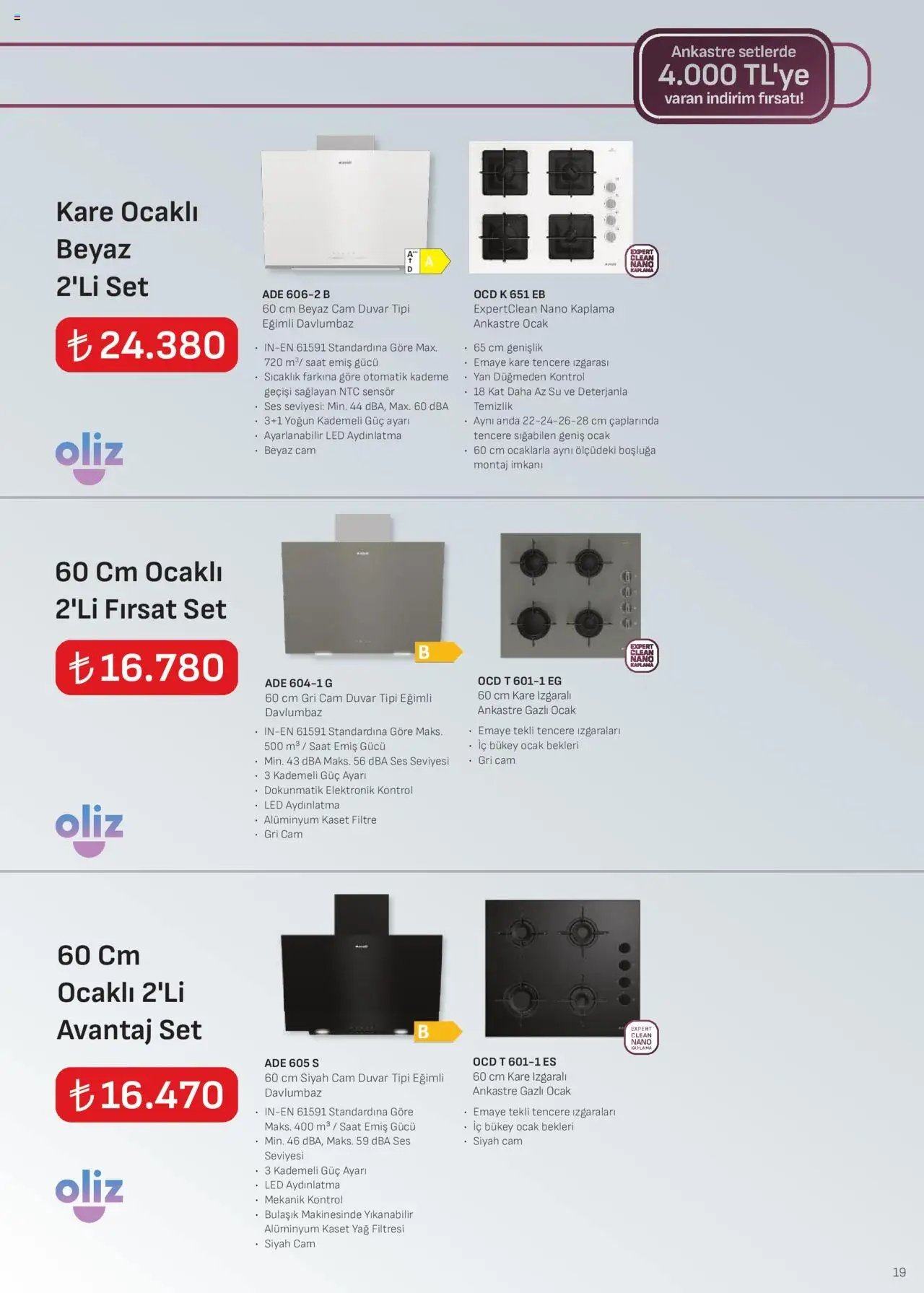 Arçelik Ankastre Kataloğu