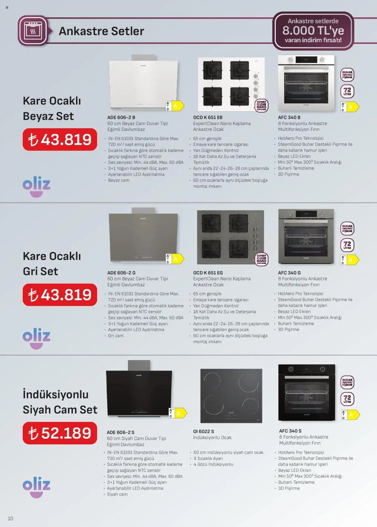 Arçelik Ankastre Kataloğu