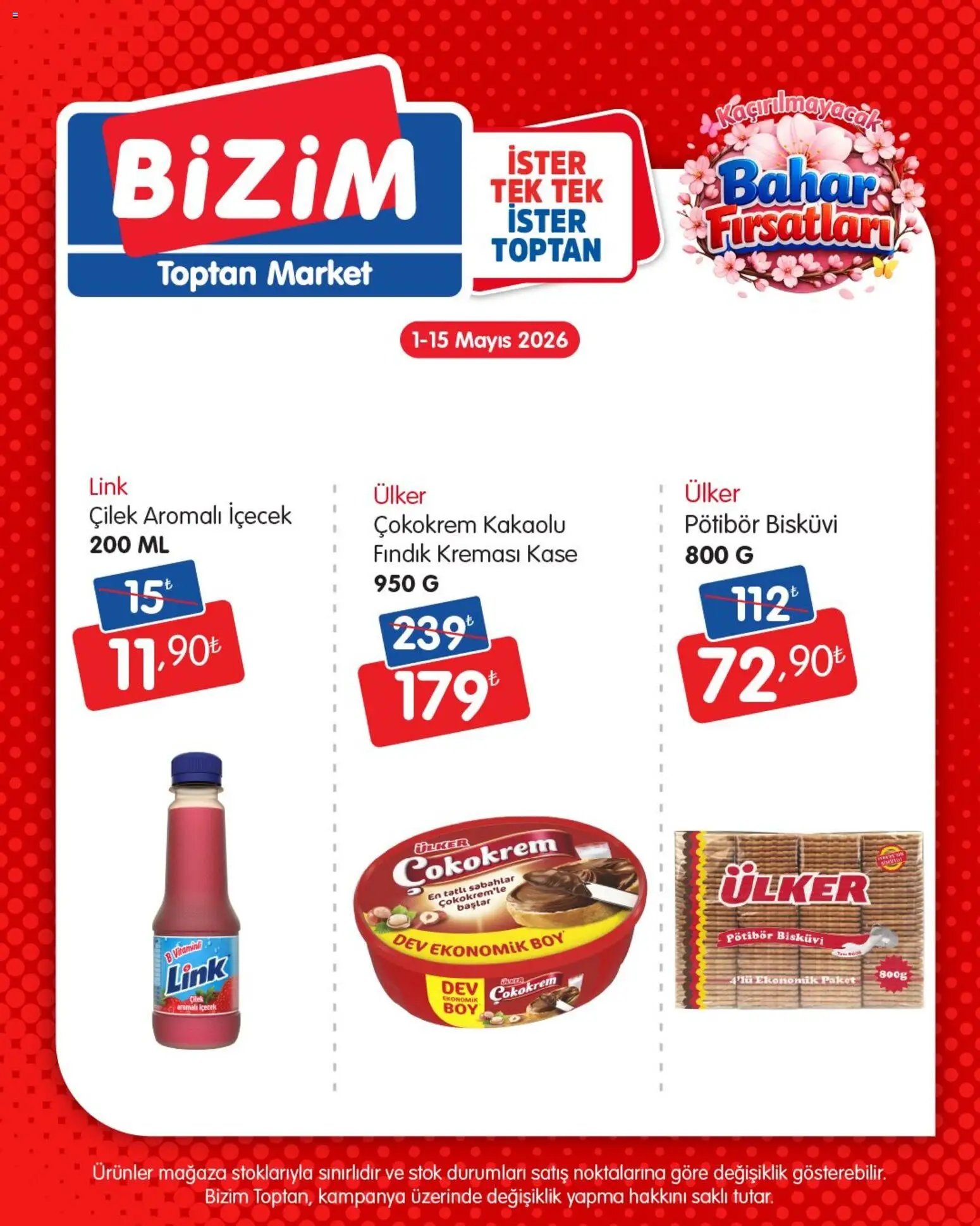 Bizim Toptan - Bahar Fırsatları