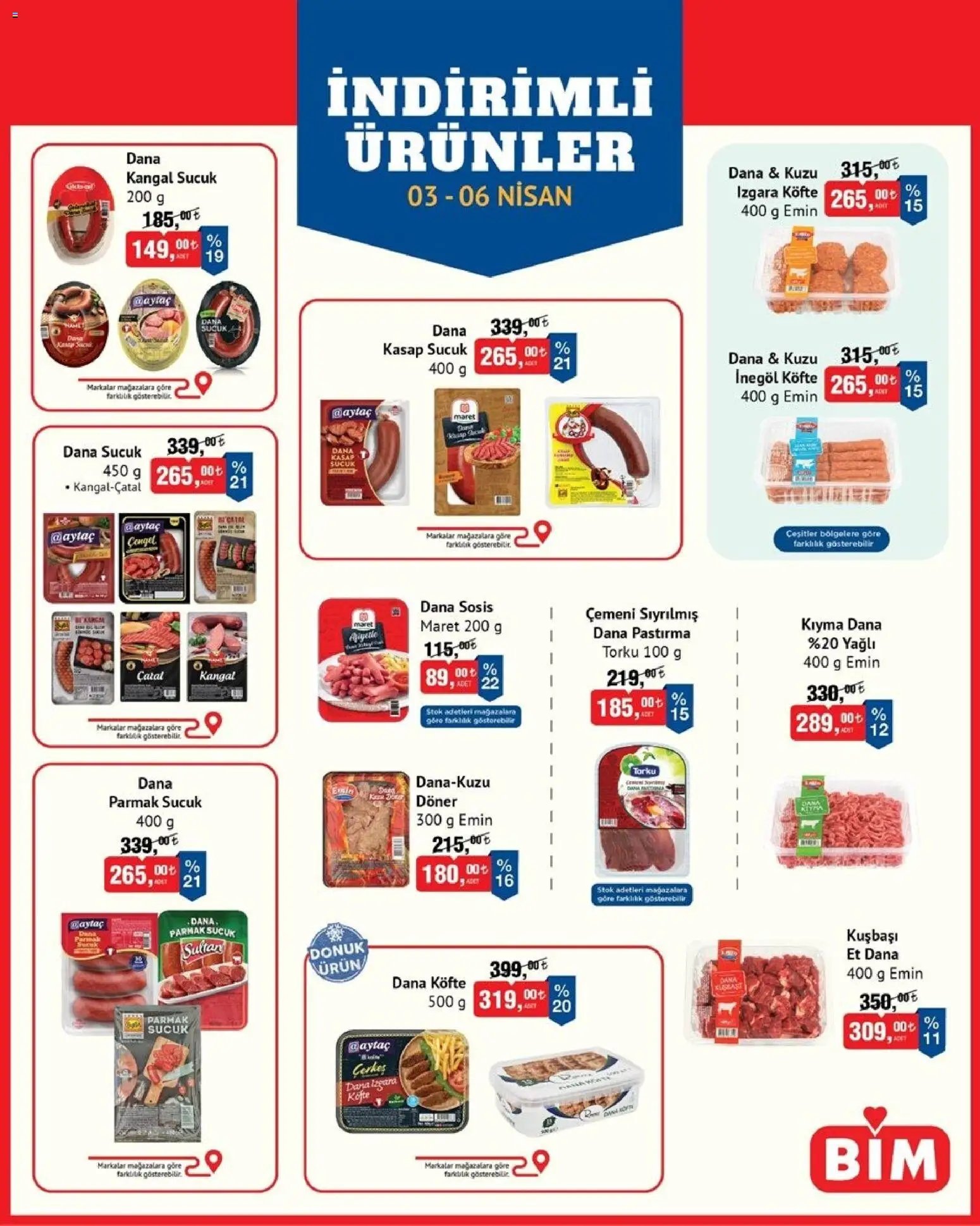 BİM - İndirimli Ürünler