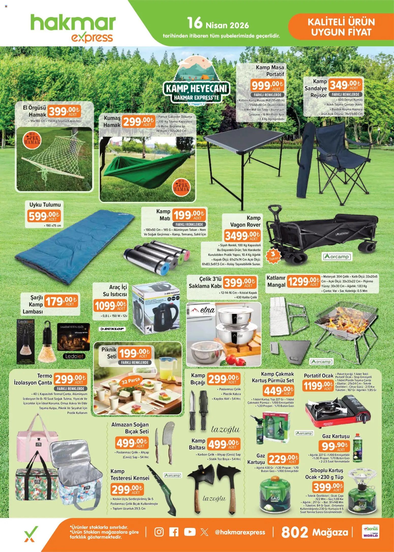 Hakmar Express - Perşembe Aktüel Ürünler