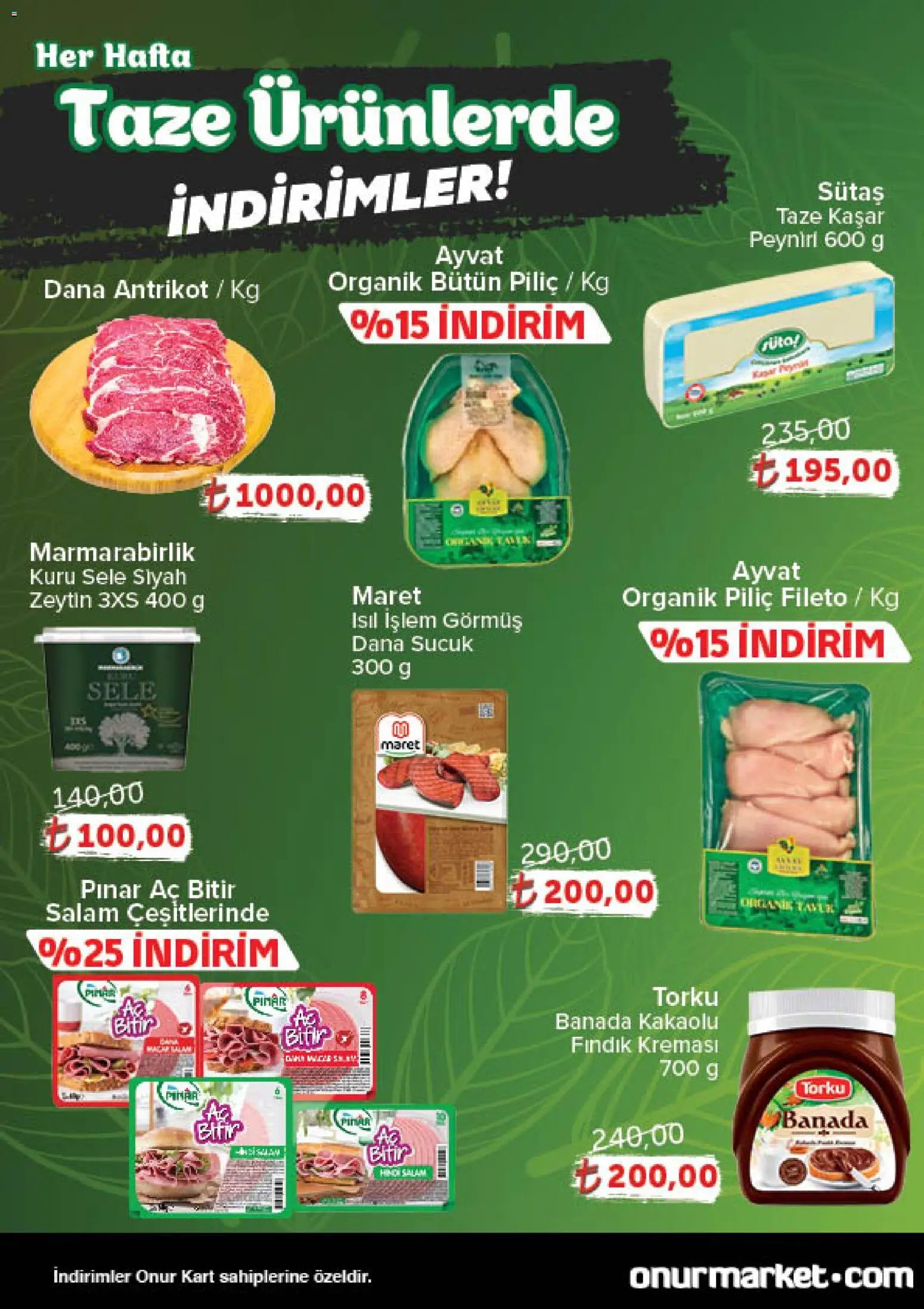 Onur Market Katalog Gurme - Bursa