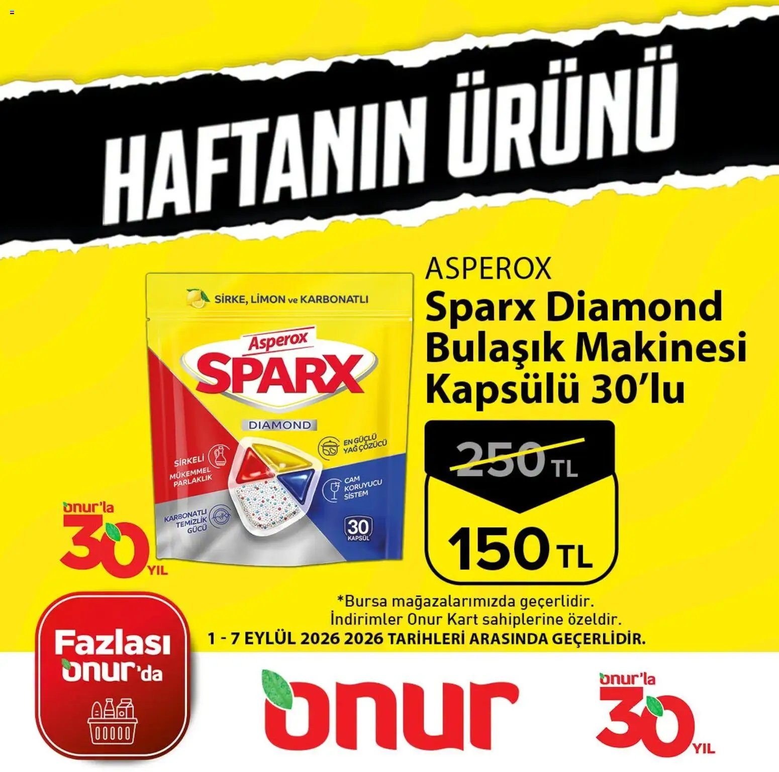 Onur Market - Haftanın Ürünü