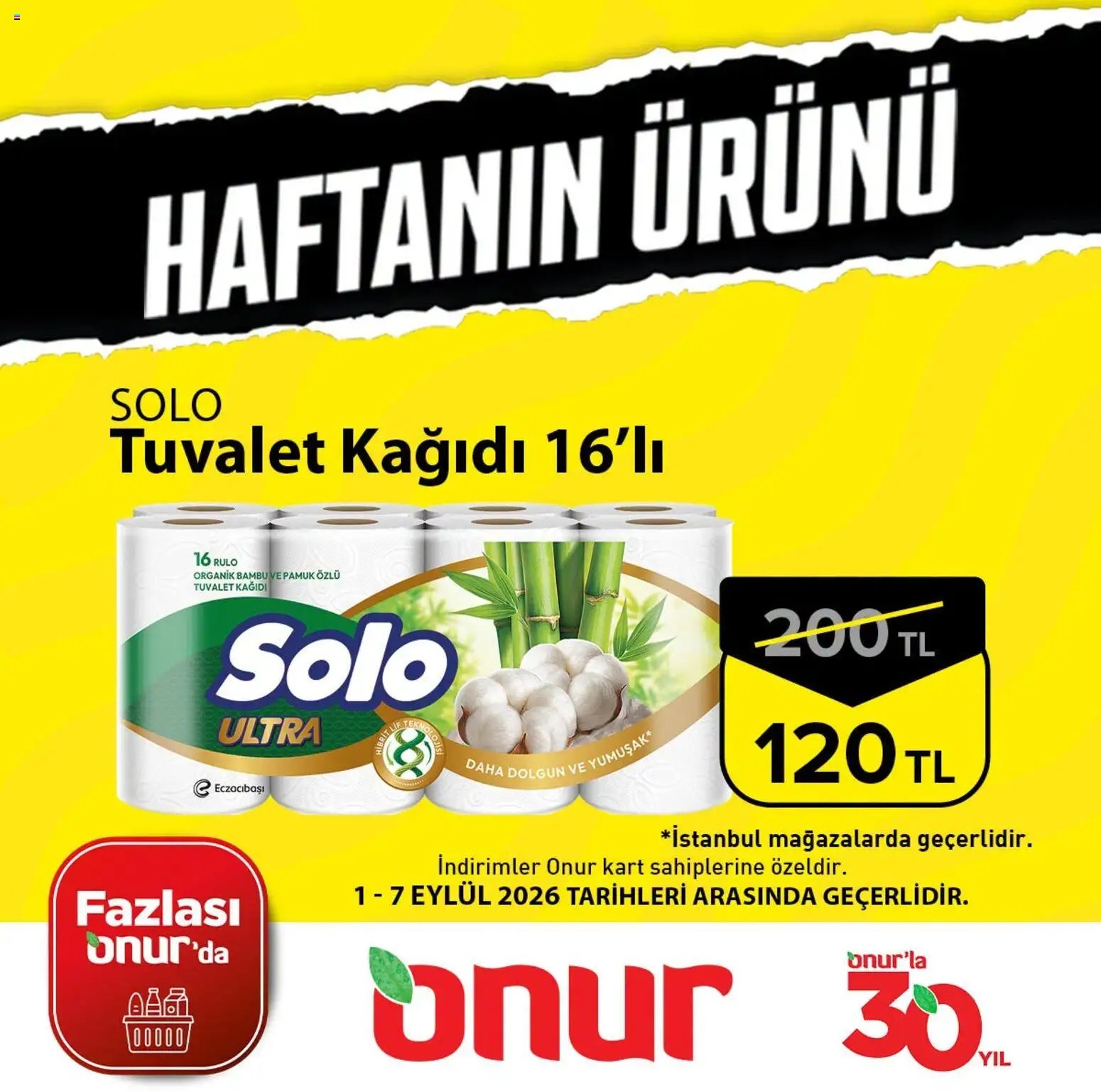 Onur Market - Haftanın Ürünü