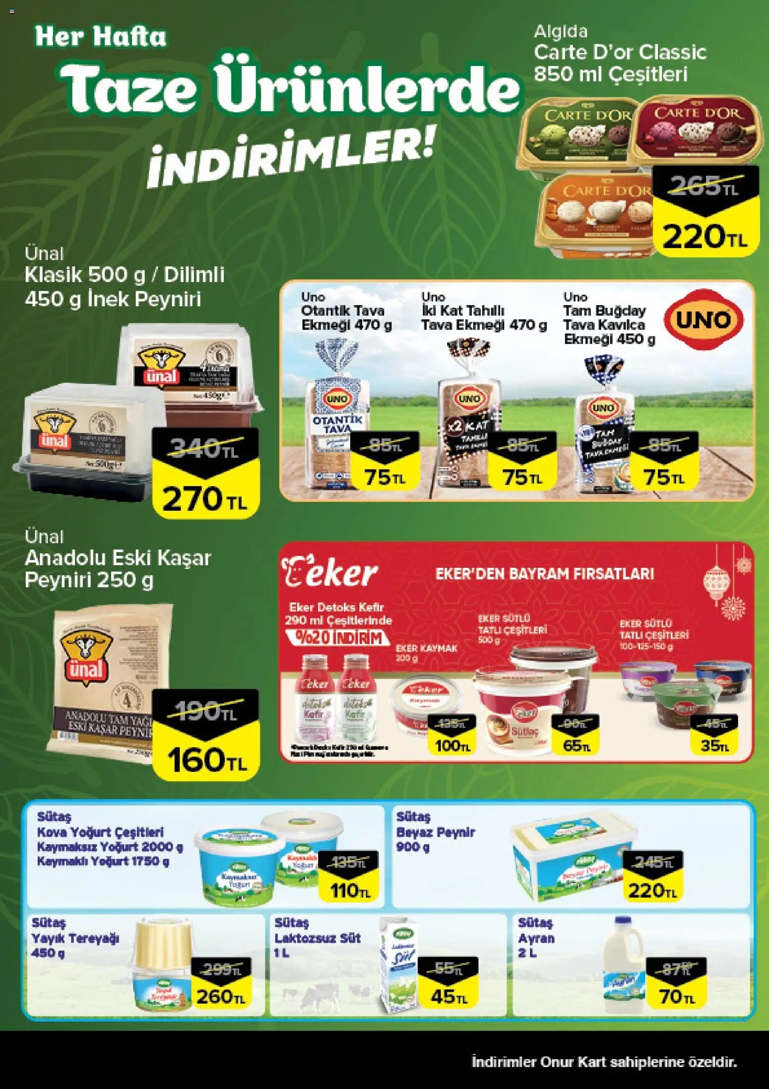 Onur Market - Taze Ürünlerde İndirimler - İstanbul