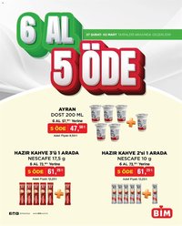 BİM - 6 Al 5 Öde, İndirim