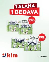 Kim Market 1 Alana 1 Bedava