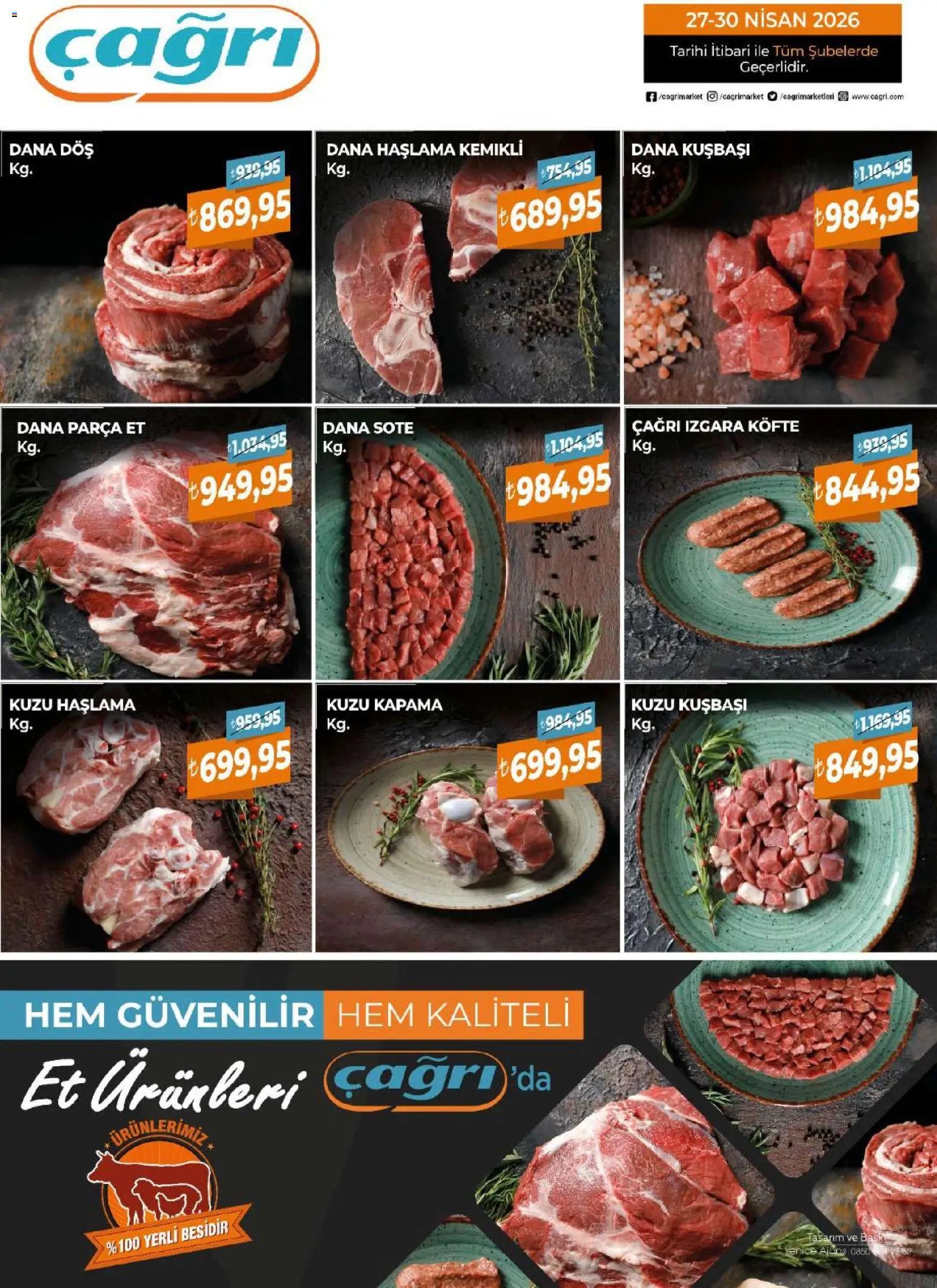 Çağrı Market - Kasap Katalog