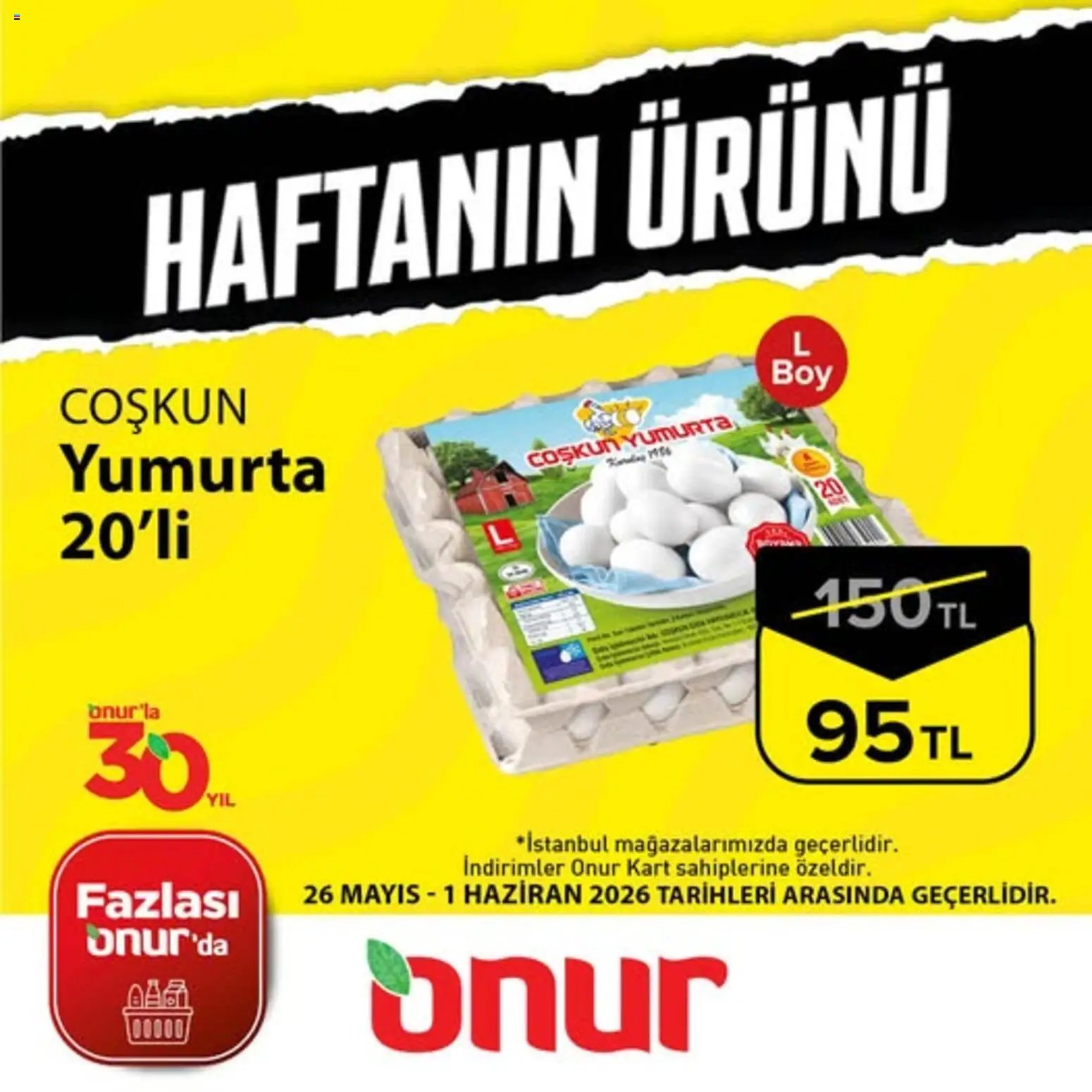 Onur Market - Haftanın Ürünü