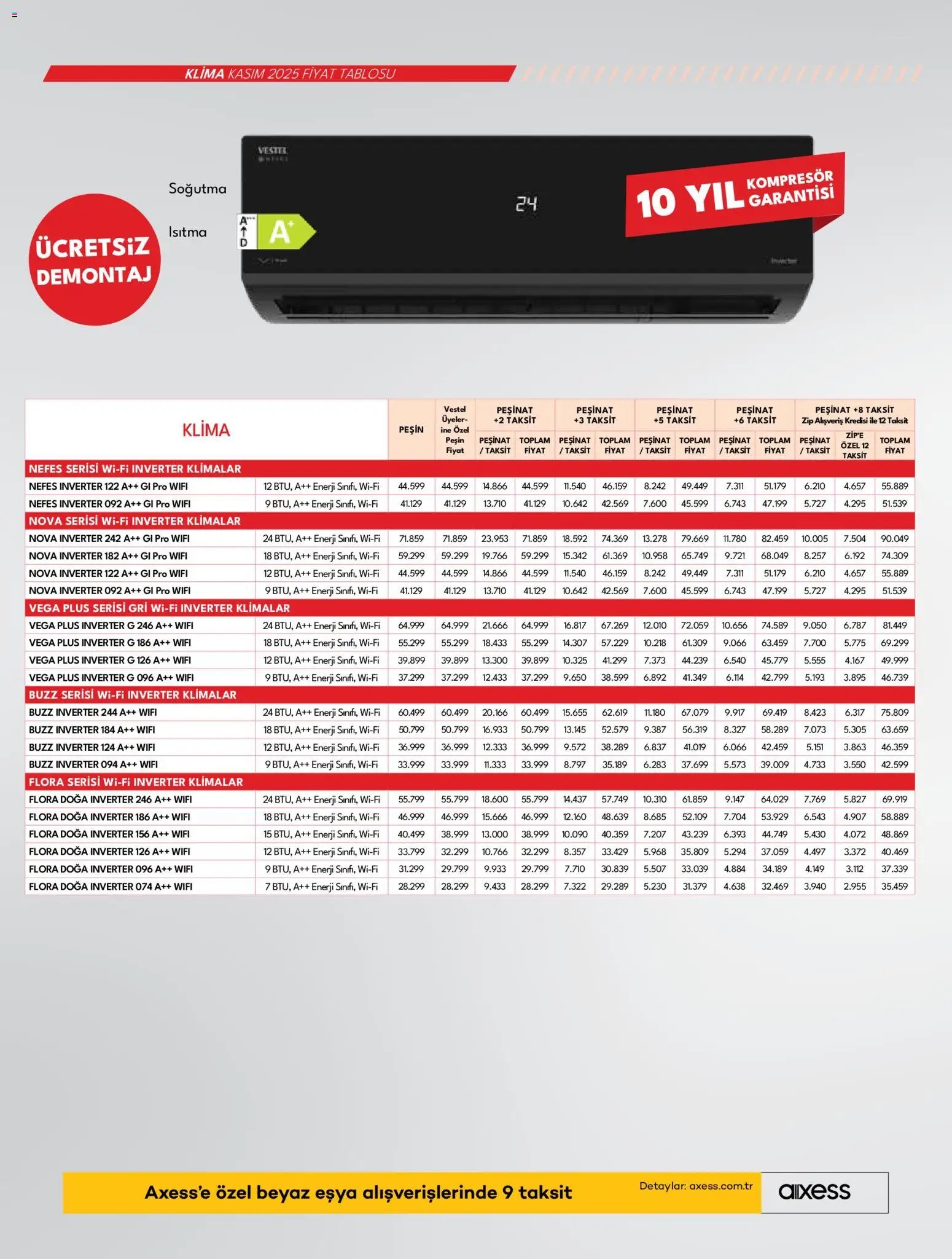 Vestel Katalog