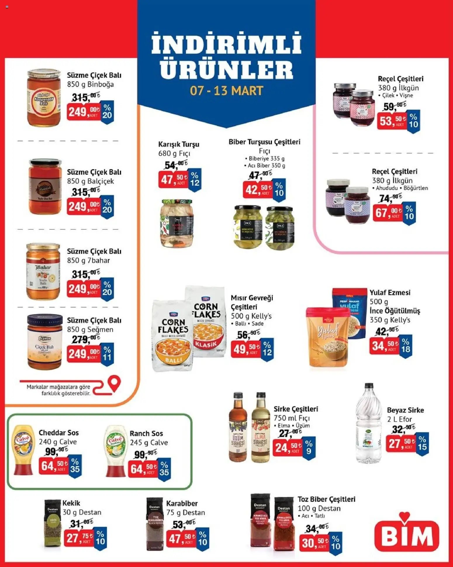 BİM - İndirimli Ürünler