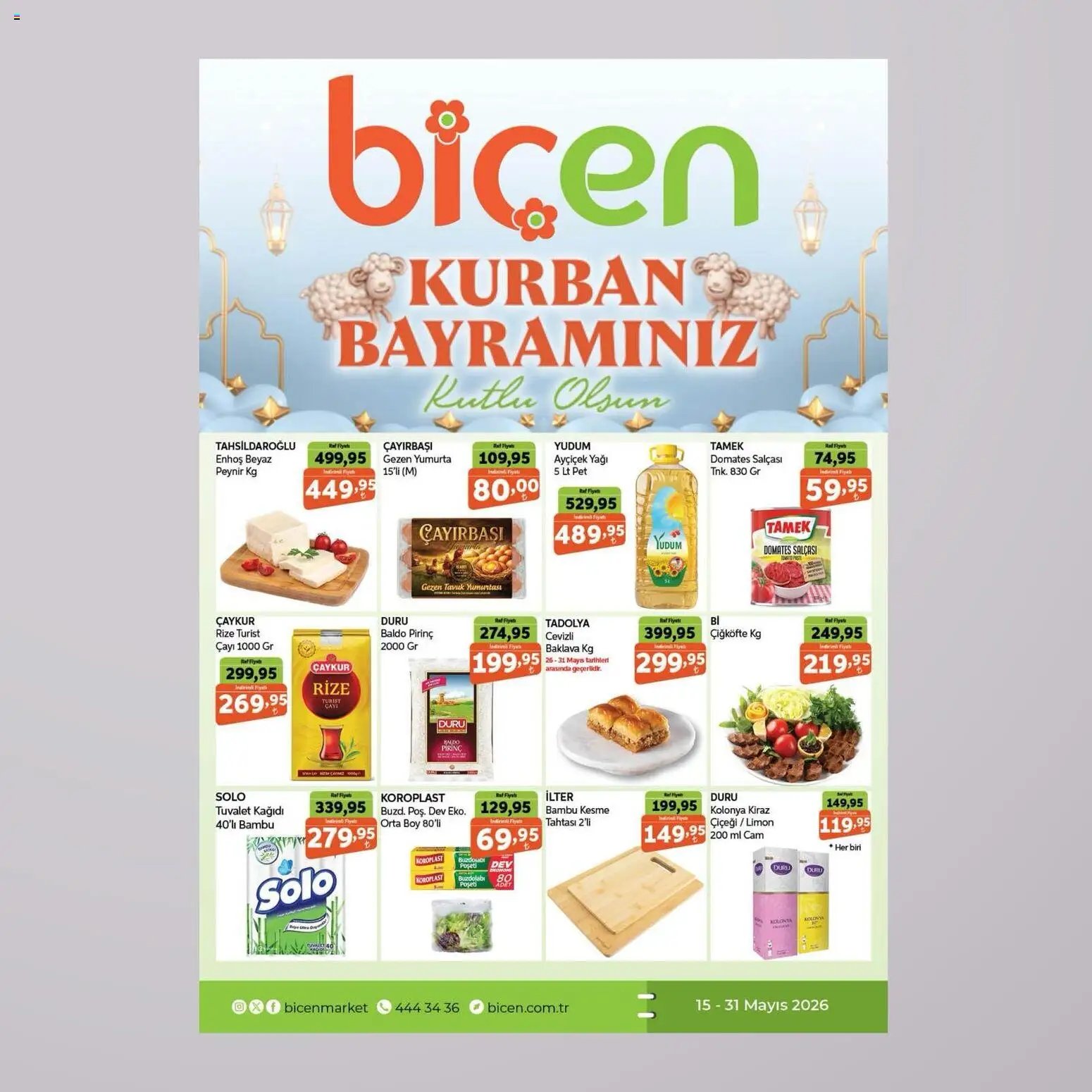 Biçen Market Katalog