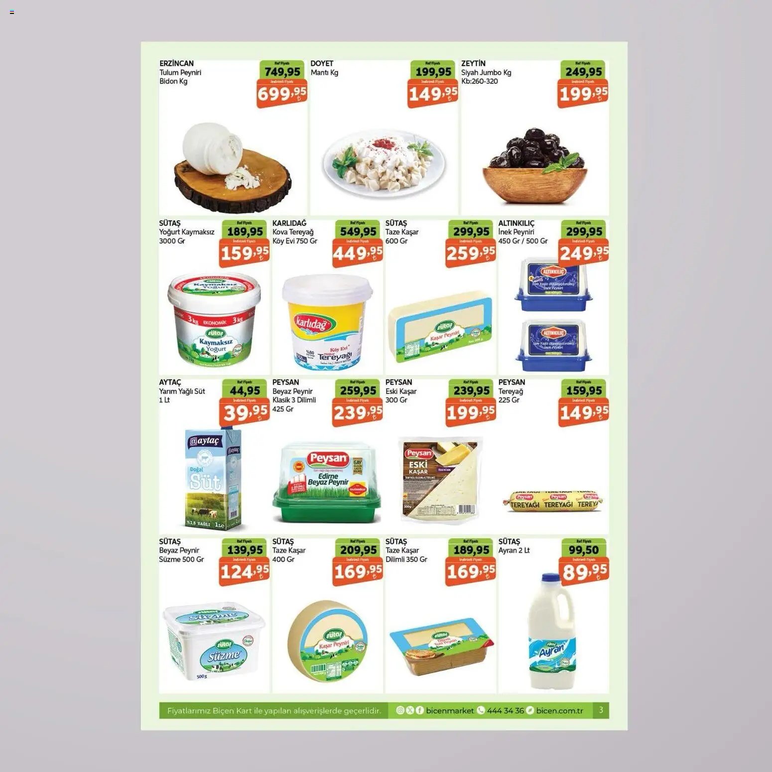 Biçen Market Katalog