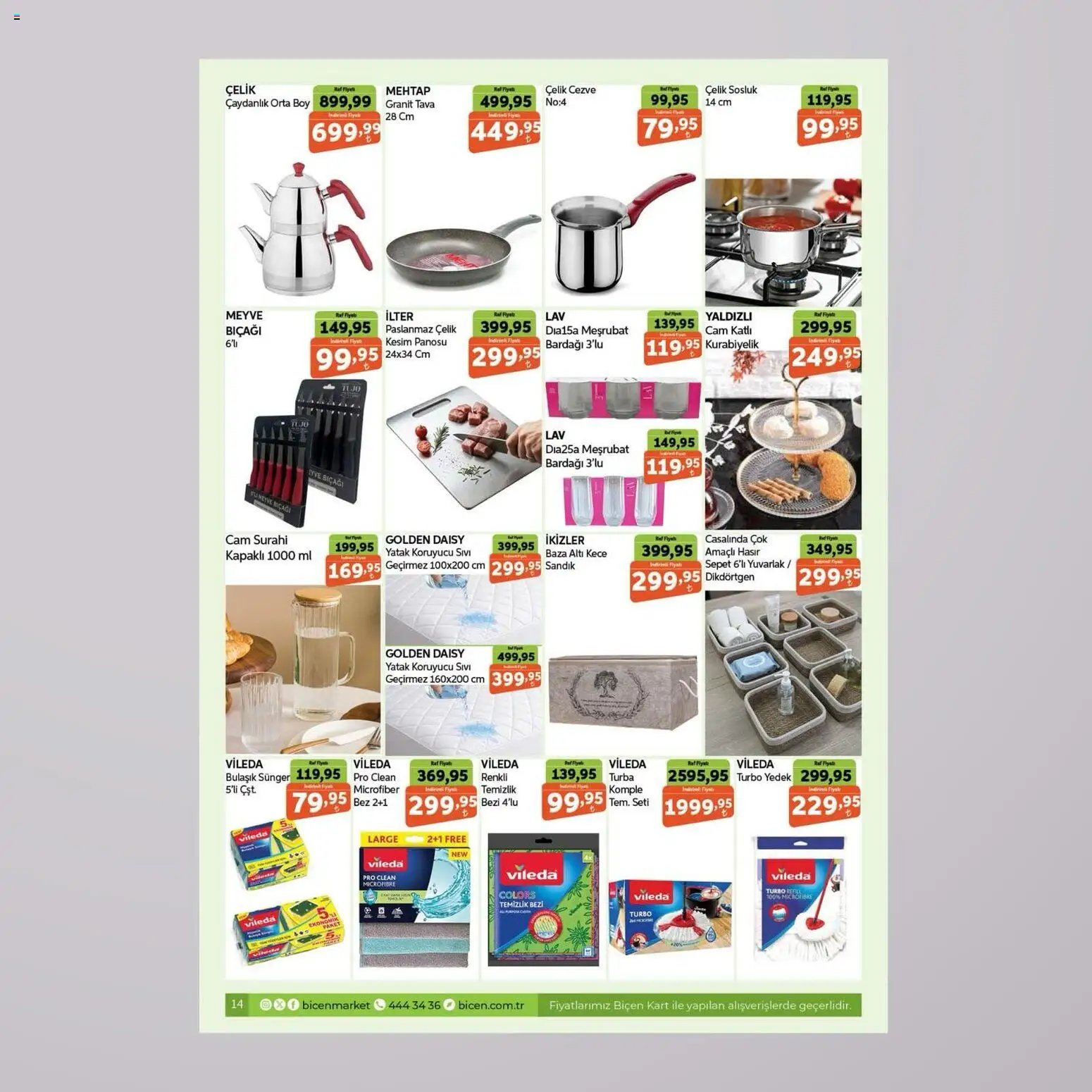 Biçen Market Katalog