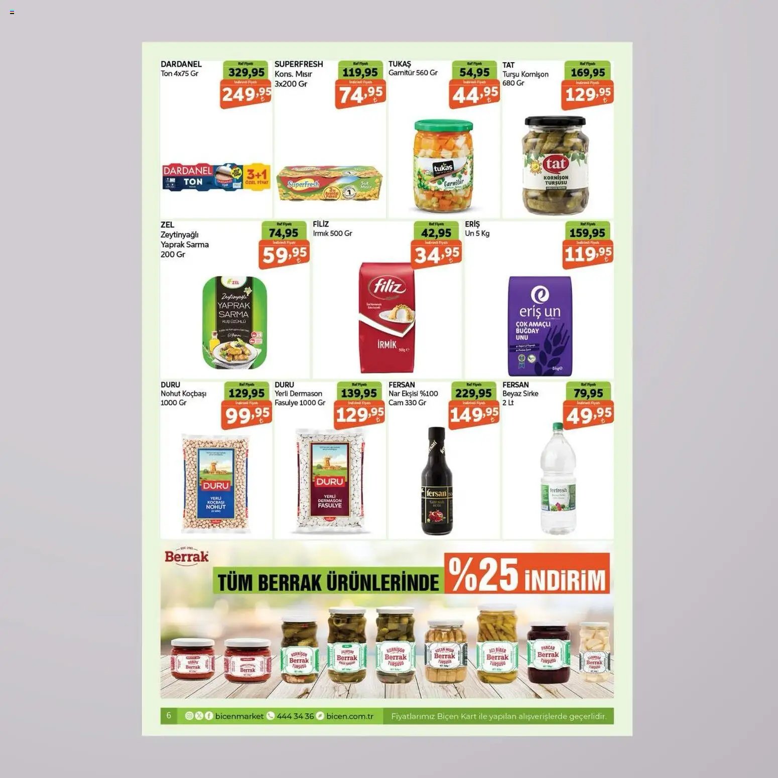 Biçen Market Katalog