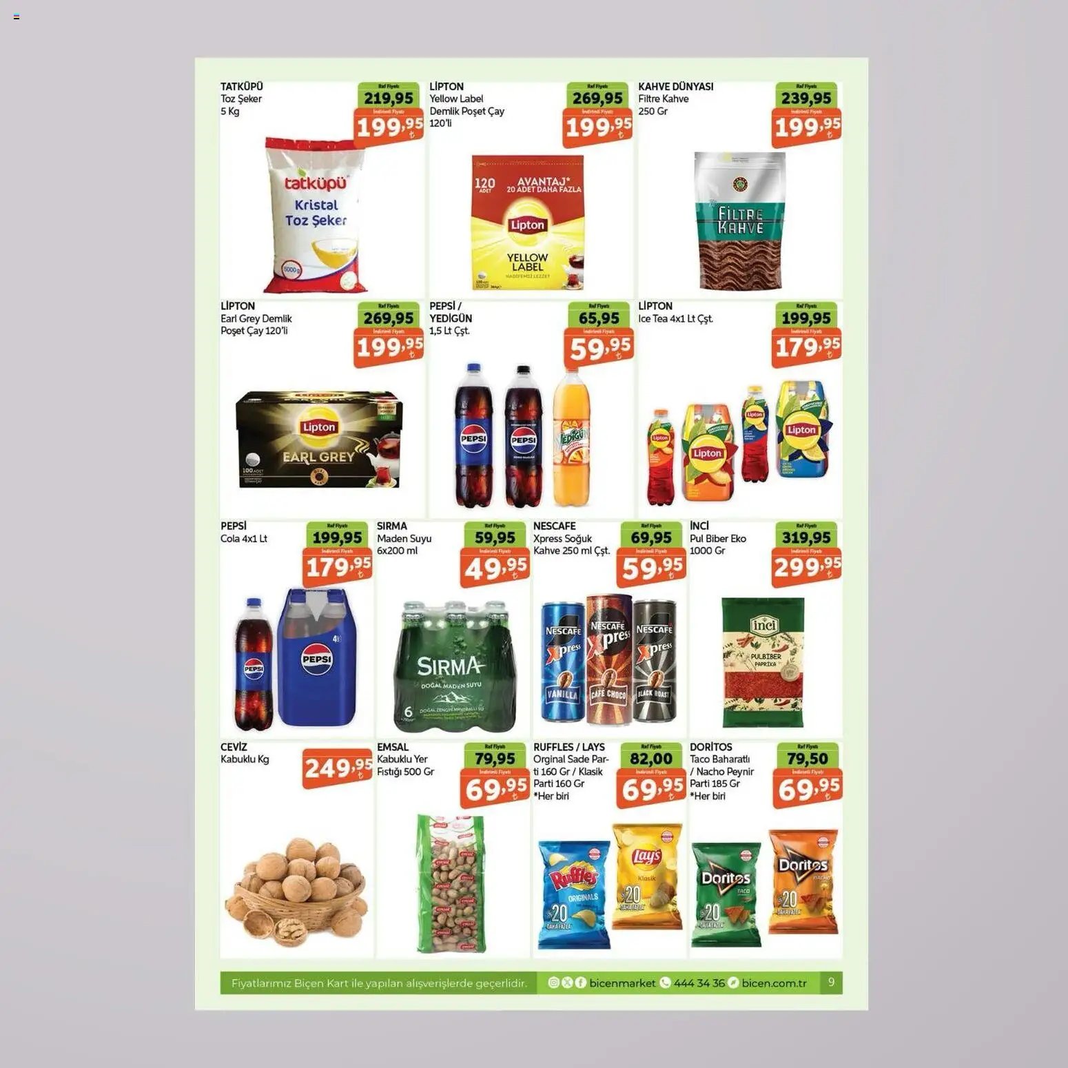 Biçen Market Katalog